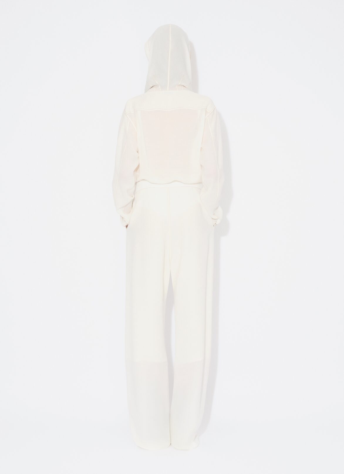 TAILORED TROUSERS ALAÏA WHITE TAILORED TROUSERS